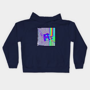 hypercube_dimensional_barrier Kids Hoodie